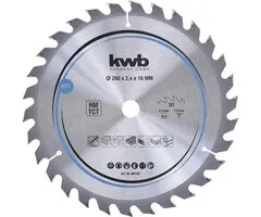 KWB KWB Cirkelzaagblad 200 x 2,4 x 16 mm - 30 tands