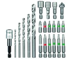 KWB Einhell Boor-/Bitset, 22-delig in S-Box