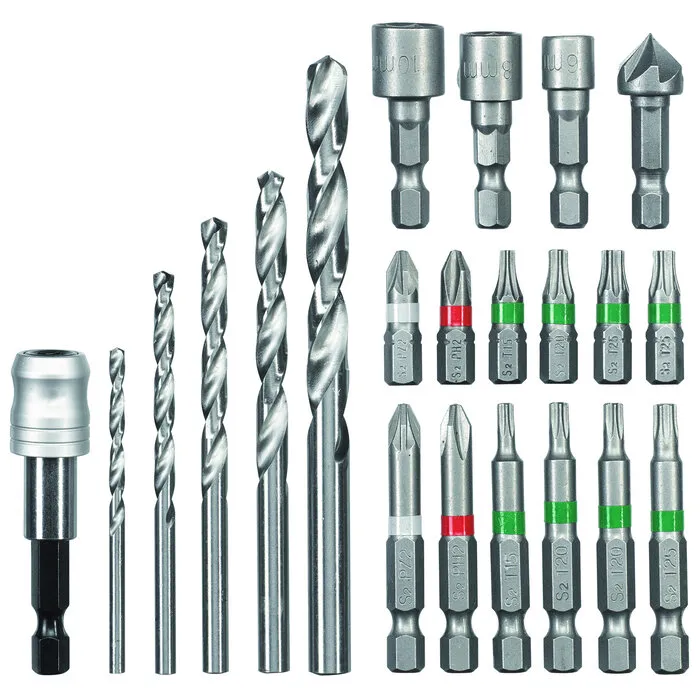 KWB Einhell Boor-/Bitset, 22-delig in S-Box