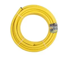 Talen-Tools Gele slang 1" getricoteerd 25m1