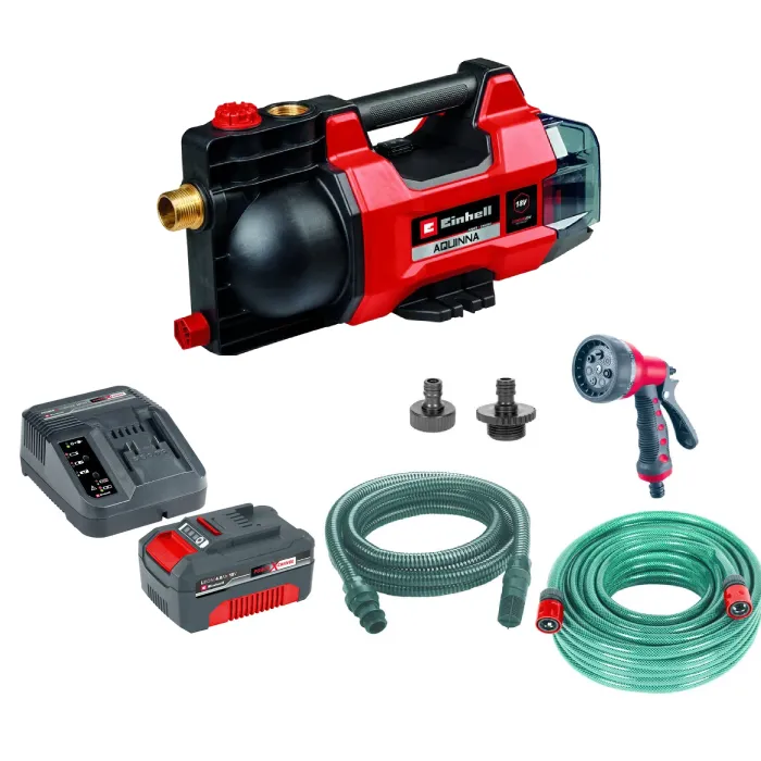 Einhell AQUINNA, Accu Tuinpomp SET 18V