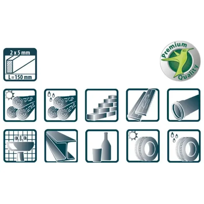 Pica Pica BIG Dry 6050 Navulling grafiet 2H voor Timmerman