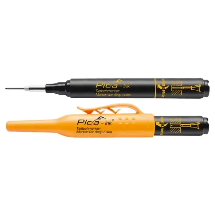 Pica Pica-Ink 150/46 Markeerstift voor diepe gaten zwart