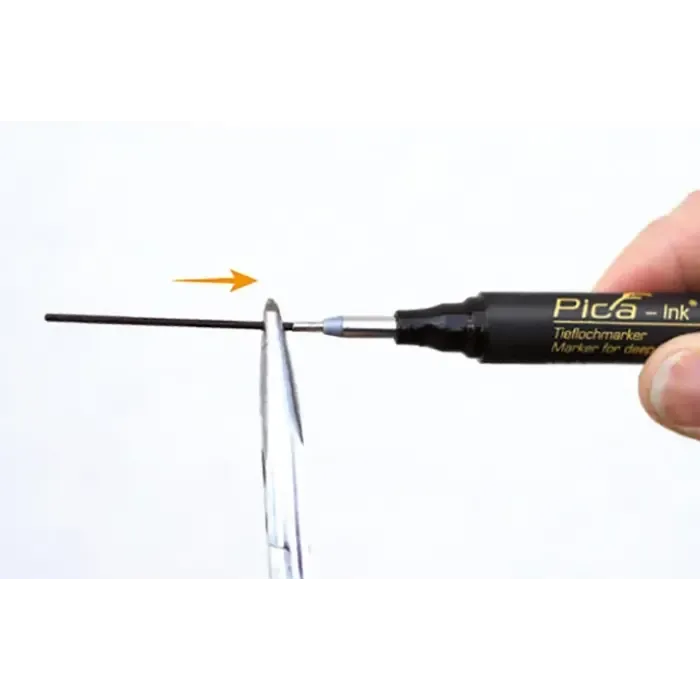 Pica Pica-Ink 150/46 Markeerstift voor diepe gaten zwart