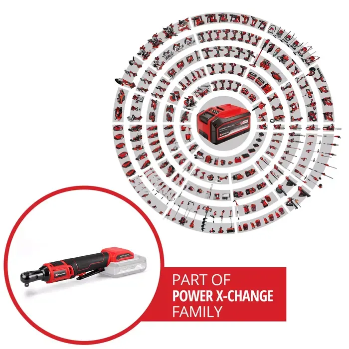 Einhell Gereedschap Einhell TE-RW 18/60 Li Solo - Accu Ratelsleutel - Power X-Change