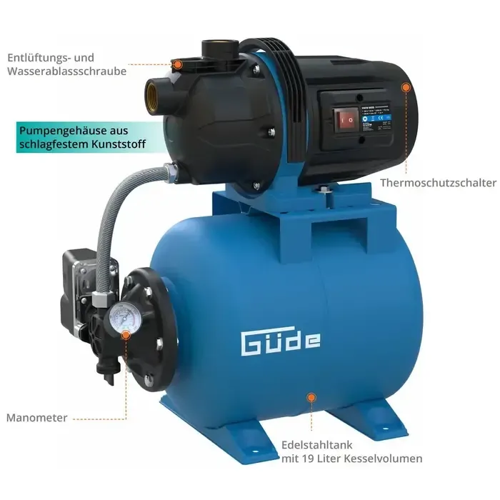 Güde Güde HWW 6035 Hydrofoorpomp