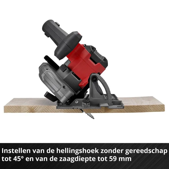 Einhell Gereedschap Einhell TP-CS 18/165 Li BL - Solo - PROFESSIONAL Accu Handcirkelzaag