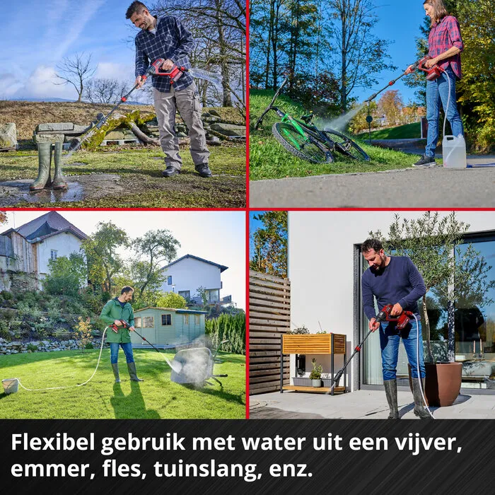 Einhell Gereedschap Einhell HYPRESSO 18/24-1 - Accu Hogedrukreiniger - PXC - SOLO