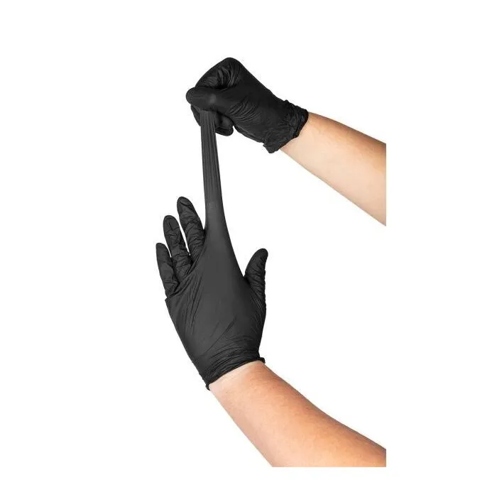 NEO Nitril handschoenen, zwart 100 stk, maat L