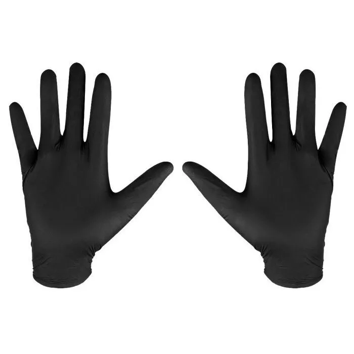 NEO Nitril handschoenen, zwart 100 stk, maat L