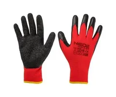 NEO NEO Tools Werkhandschoenen – Latex Gecoat Crincle – Maat 10 (XL)