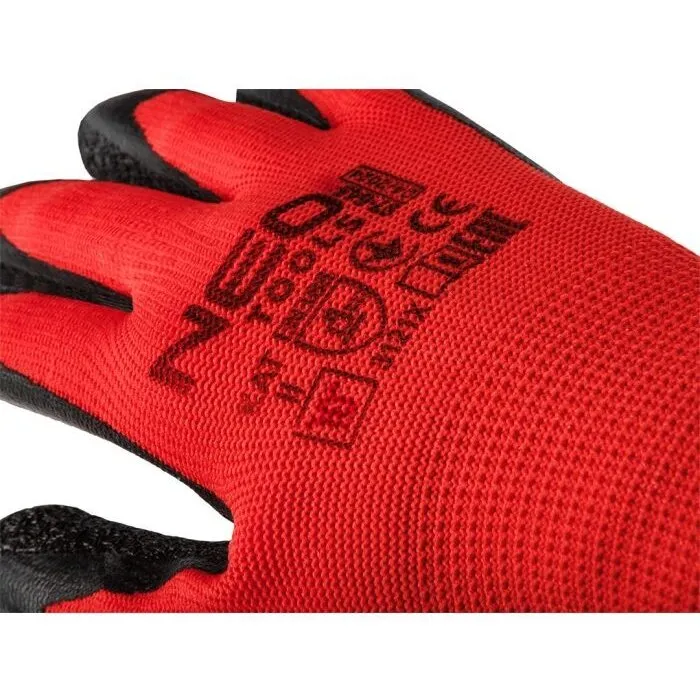 NEO NEO Tools Werkhandschoenen – Latex Gecoat Crincle – Maat 10 (XL)