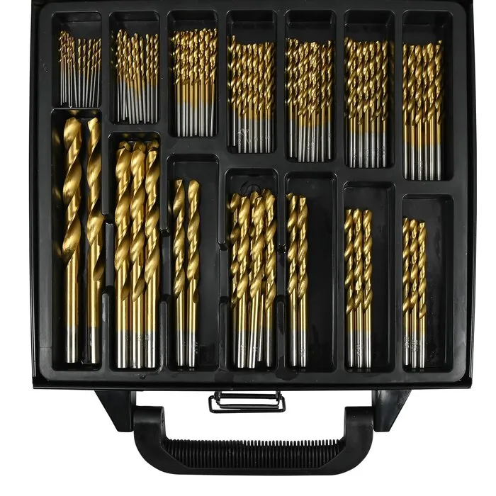 Benson Tools Benson Boorset 101 dlg HSS tita coated/koffer