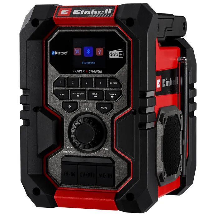 Einhell Gereedschap Einhell Bouwradio TE-CR 18 Li DAB+/FM/BT - Solo