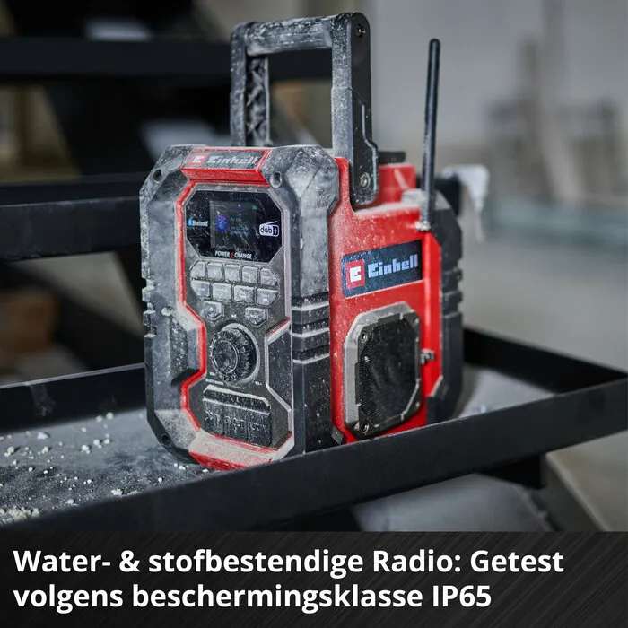 Einhell Gereedschap Einhell Bouwradio TE-CR 18 Li DAB+/FM/BT - Solo