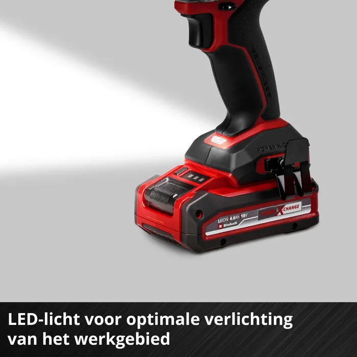 Einhell Gereedschap Einhell TP-CI 18/250-C Li BL Solo - Accu Slagschroefmachine - Power X-Change