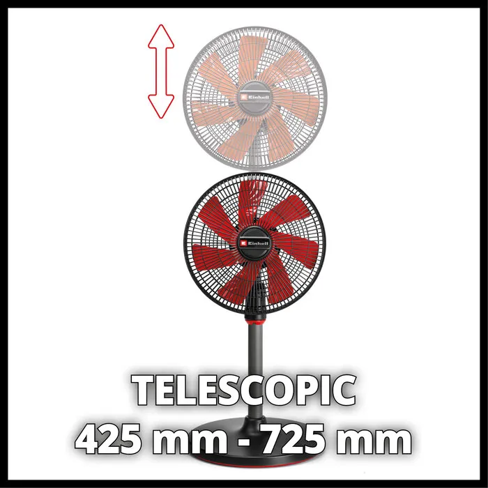 Einhell Gereedschap Einhell GE-CF 18/320 P Li Solo - Accu Ventilator - Power X Change