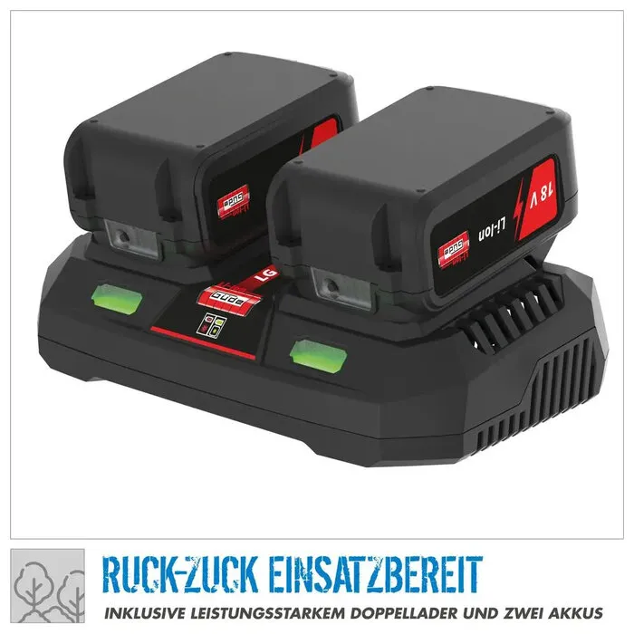Güde Güde FS 36-302-30 Accu Bosmaaier - 18V E³ Inclusief Accu & accessoires - STARTERKIT