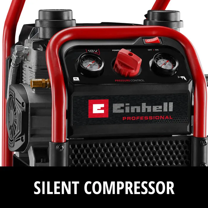 Einhell Gereedschap Einhell SILENZZO 18/160 Li Solo Silent Accu Compressor