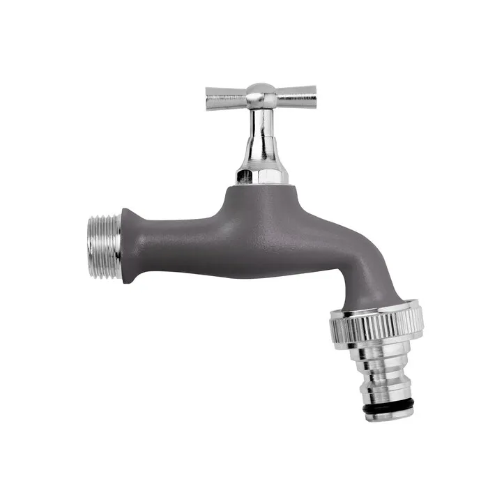 AquaJet Aquajet Tuinkraan Verchroomd  1/2" - Grijs