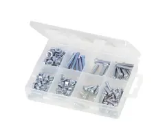 fixman Fixman Bout en Moer Assortiment - 105 Delig