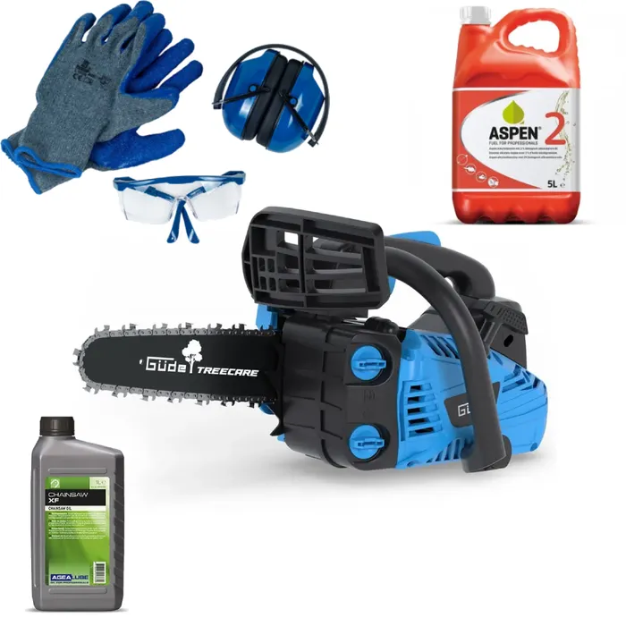 Güde Güde BBS 300-25 – Benzine kettingzaag Incl veiligheidsset, Aspen 2 & kettingzaagolie