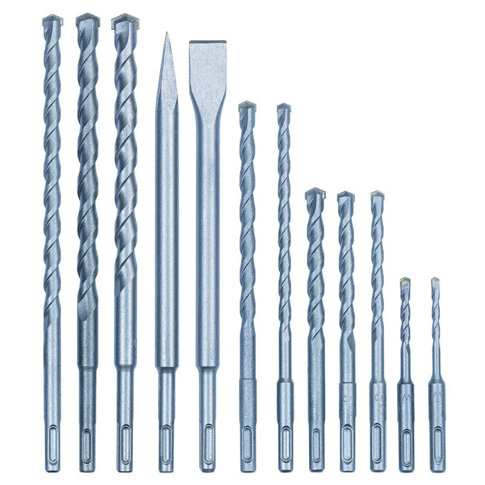 Einhell Gereedschap Einhell Boor-/Beitelset - 12-delig - SDS-Plus
