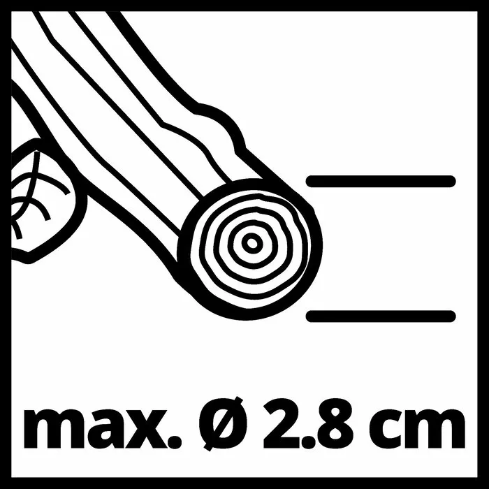 Einhell Gereedschap Einhell GP-LS 18/28 Li BL Solo - Accu Snoeischaar - PXC