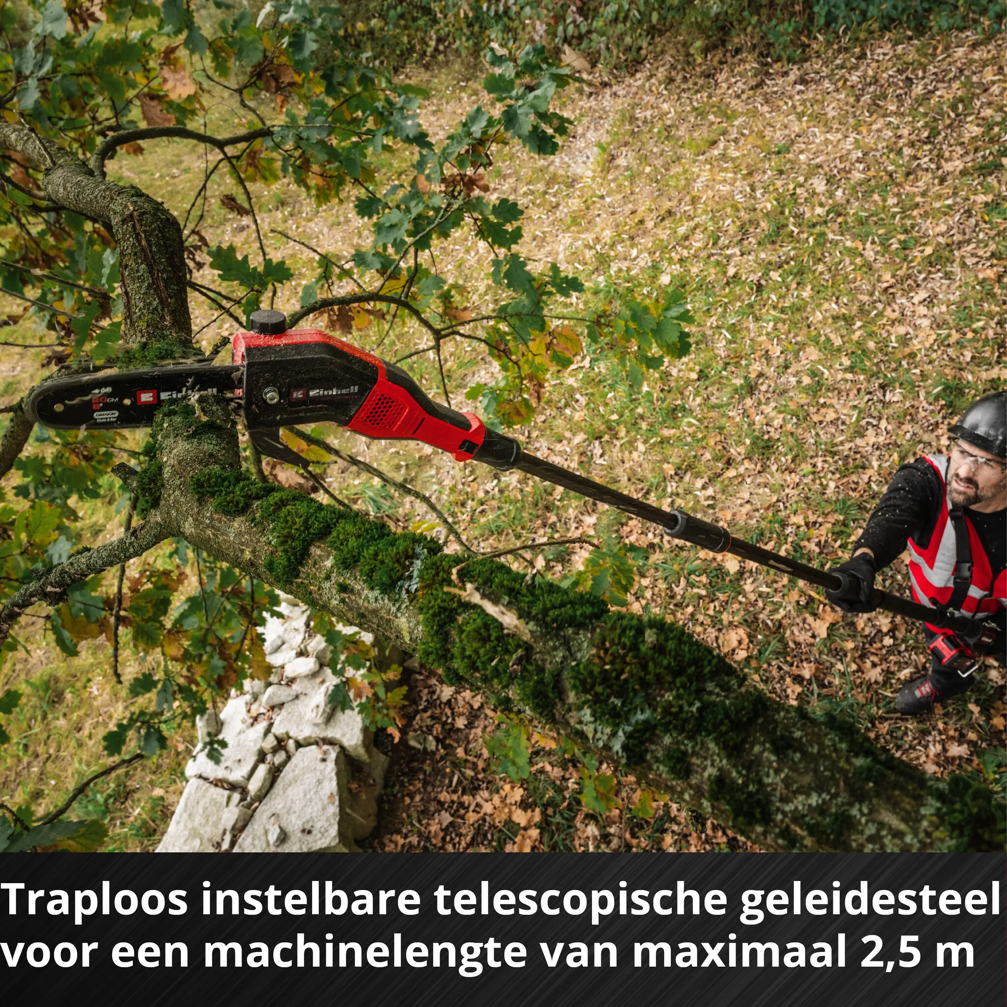 Einhell Gereedschap Einhell GP-LC 18/20 Li T BL Solo - Accu Telescopische Kettingzaag - Power X-Change