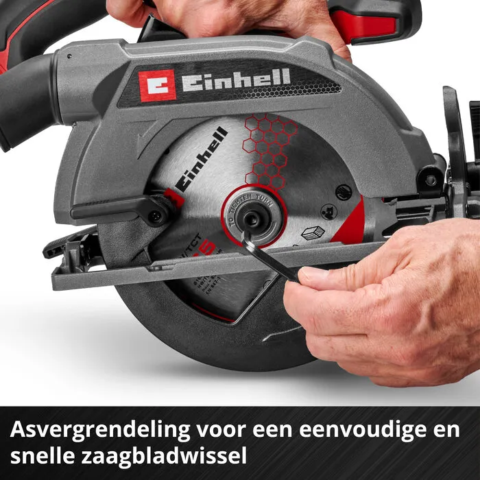 Einhell Gereedschap Einhell TE-CS 18/165-2 Li Solo Accu handcirkelzaag