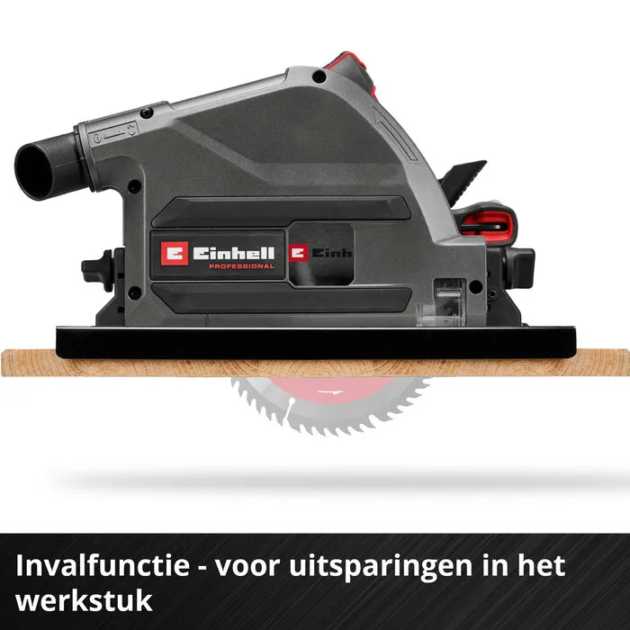 Einhell Gereedschap Einhell TP-PS 18/165 Li BL Solo - Accu Invalcirkelzaag - PXC