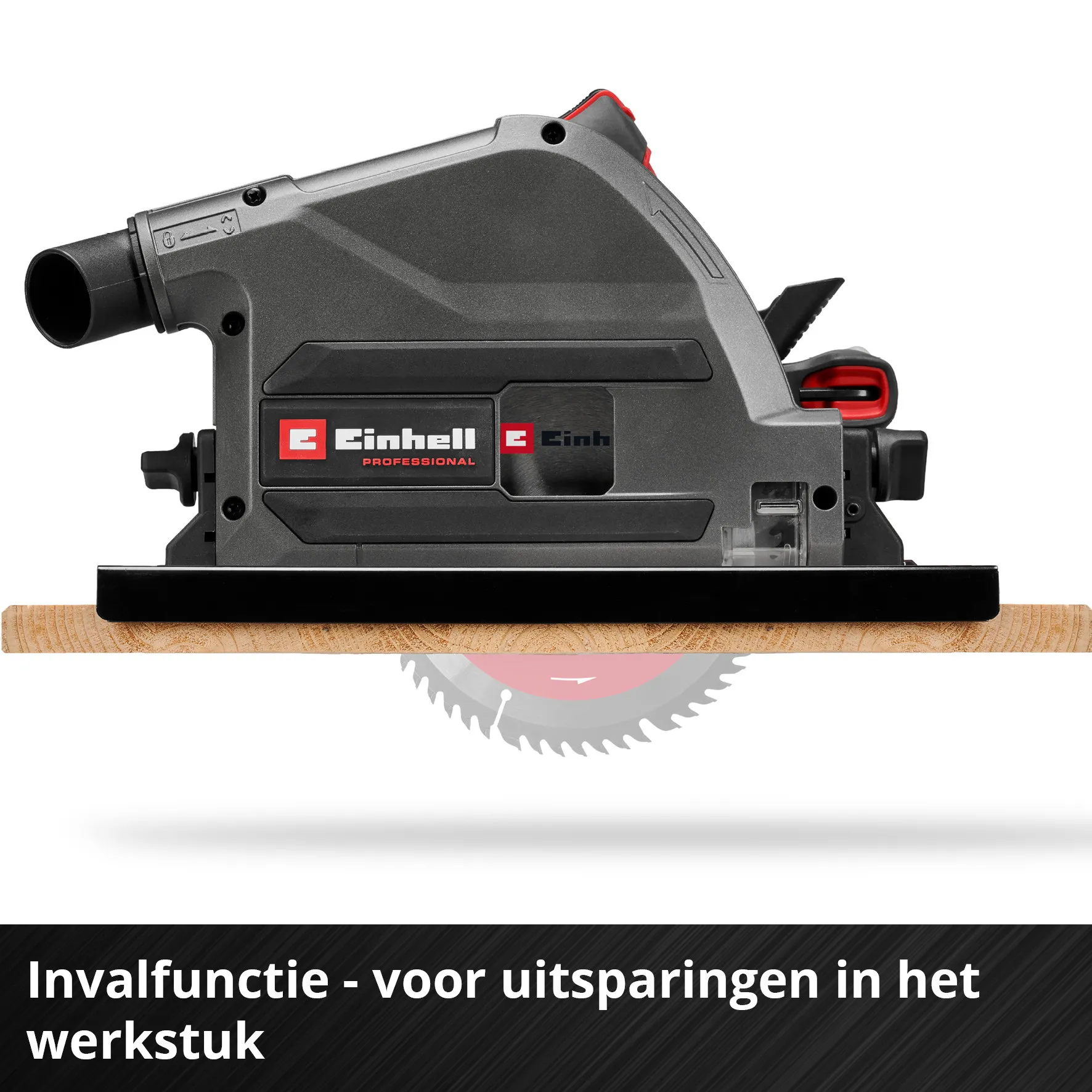 Einhell Gereedschap Einhell TP-PS 18/165 Li BL Solo - Accu Invalcirkelzaag - PXC