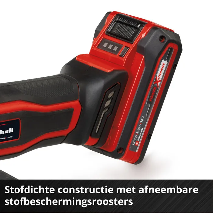 Einhell Gereedschap Einhell TE-AG 18/125-2 Li - Solo - Accu Haakse Slijper