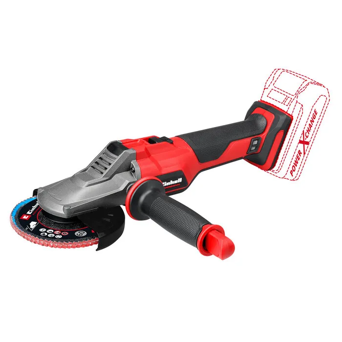 Einhell Gereedschap Einhell TP-AG 18/125 F Li BL Solo - Accu Platkop Haakse Slijper - Ø125 mm - Power X-Change