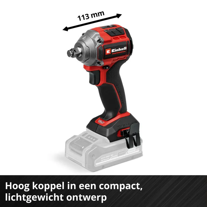 Einhell Gereedschap Einhell TP-CW 18/260-C Li BL Solo – Accu Slagmoersleutel (PXC) – 260 Nm