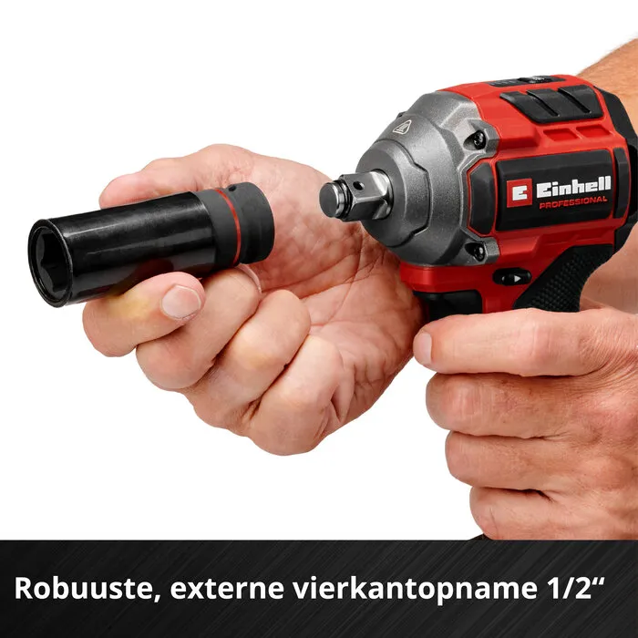 Einhell Gereedschap Einhell TP-CW 18/260-C Li BL Solo – Accu Slagmoersleutel (PXC) – 260 Nm