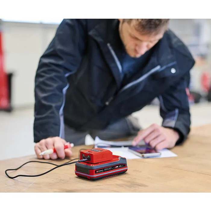 Einhell Gereedschap Einhell TC-CP 18 Li USB A/C-Solo - Accu USB-Powerbank - Power X-Change