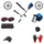 Güde FS 36-302-30 Accu Bosmaaier - 18V E³  Inclusief Accu & accessoires - STARTERKIT
