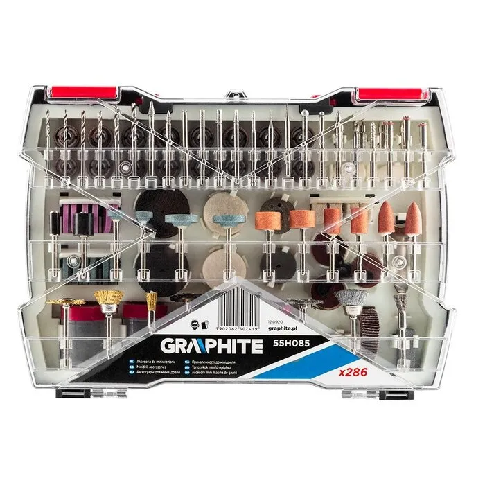 Graphite Multitool Accessoires set 286 Delig