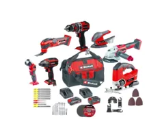 Einhell Gereedschap Einhell Professional Accu Combiset TAS 1 - 12-delig + ACC