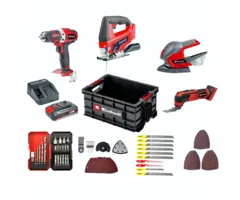 Einhell Gereedschap Einhell Accu Doe-Het-Zelf set 73-delig