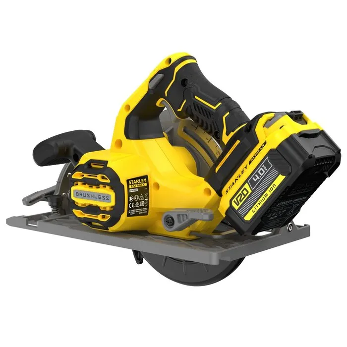 Stanley Stanley SFMCS551M1T-QW Accu Cirkelzaag Brushless 18V – 190 mm in T-stack Koffer + 4,0 Ah Accu & lader