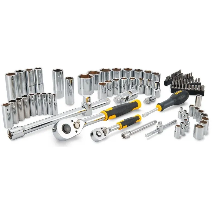 Stanley Stanley 96-delige sleutel-en dopsleutelset 1/4 & 1/2