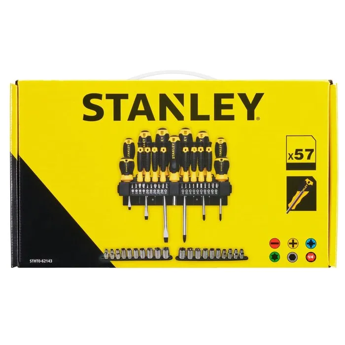 Stanley Stanley Schroevendraaierset 57-delig STHT0-62143