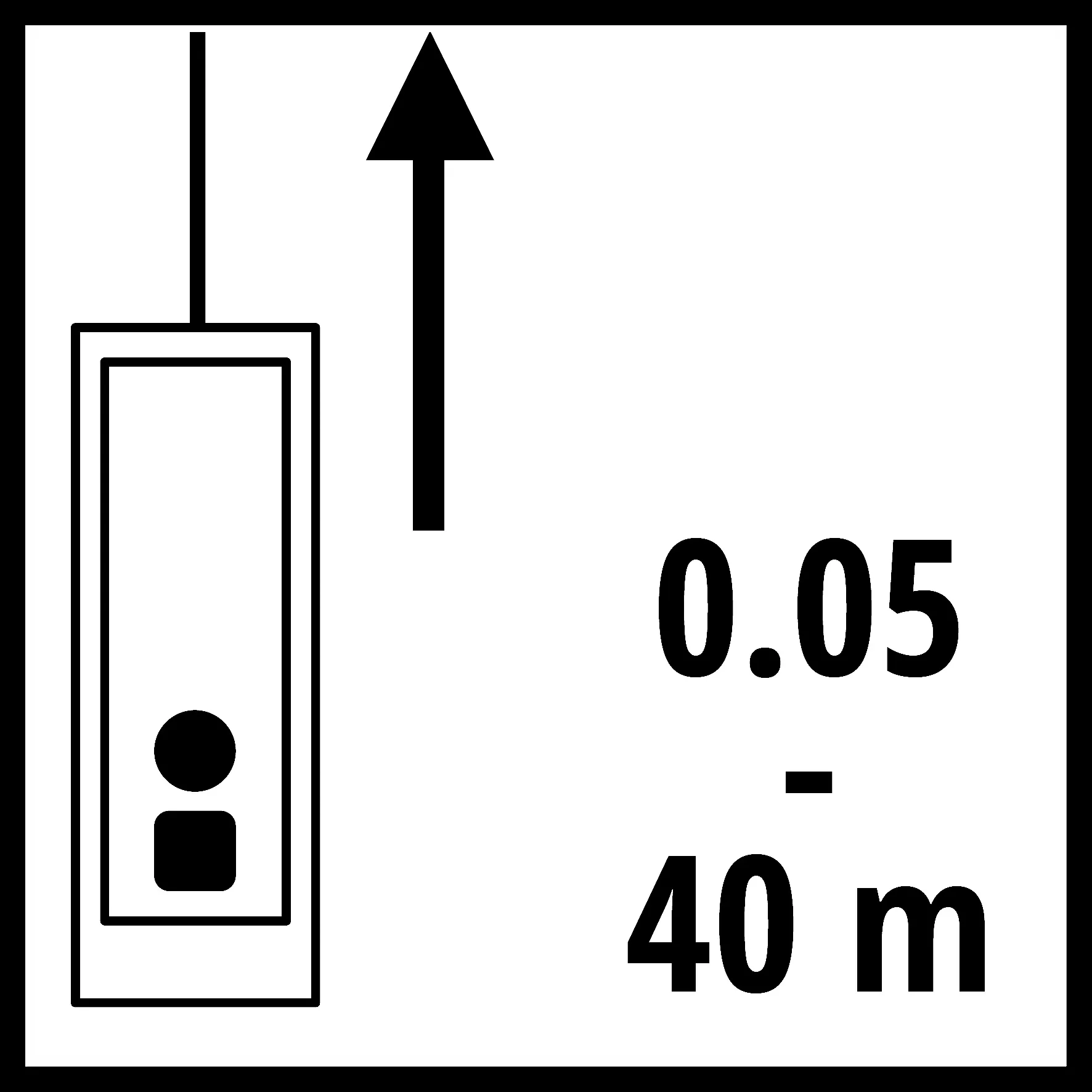 Einhell Gereedschap Einhell TC-LD 40 R laser afstandsmeter