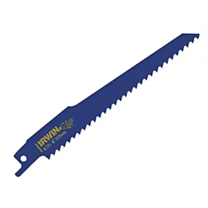 Irwin Reciprozaagblad 152mm 6TPI, zagen van hout met spijkers