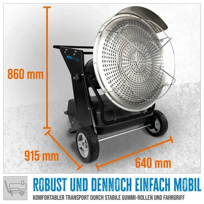 Güde Güde GID 40 – Infrarood Verwarmingskanon op Diesel 40 kW