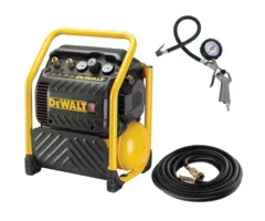 DeWALT DeWalt DPC10QTC Compressor 10 liter + 10m1 Slang - Olievrij