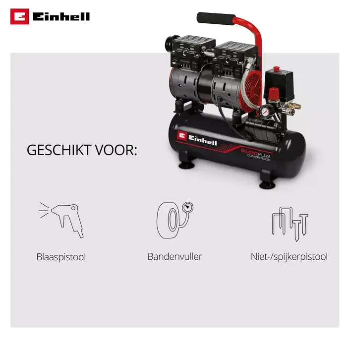 Einhell Gereedschap Einhell TE-AC 6 silent Compressor