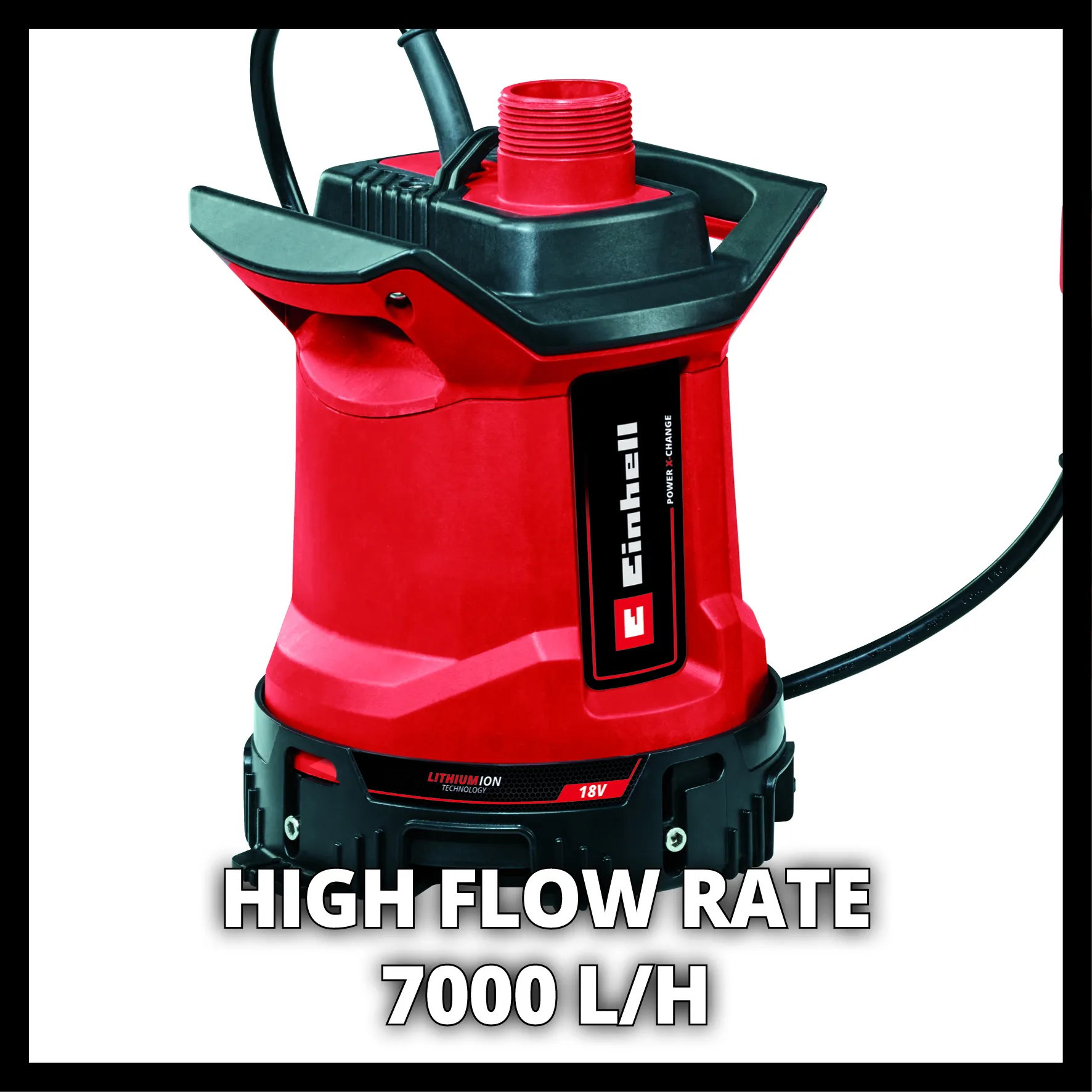 Einhell Gereedschap Einhell Accu Vuil-/Schoonwaterpomp GE-DP 18/25 LL Li – Solo